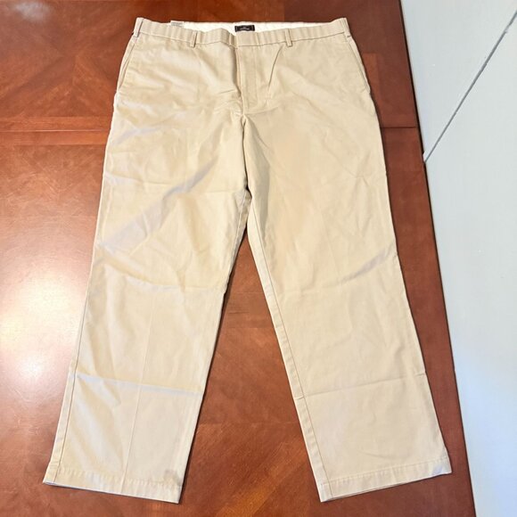 Dockers Mens Khaki Chinos W40 L30 Cotton Blend Professional Work Pants - Picture 1 of 12
